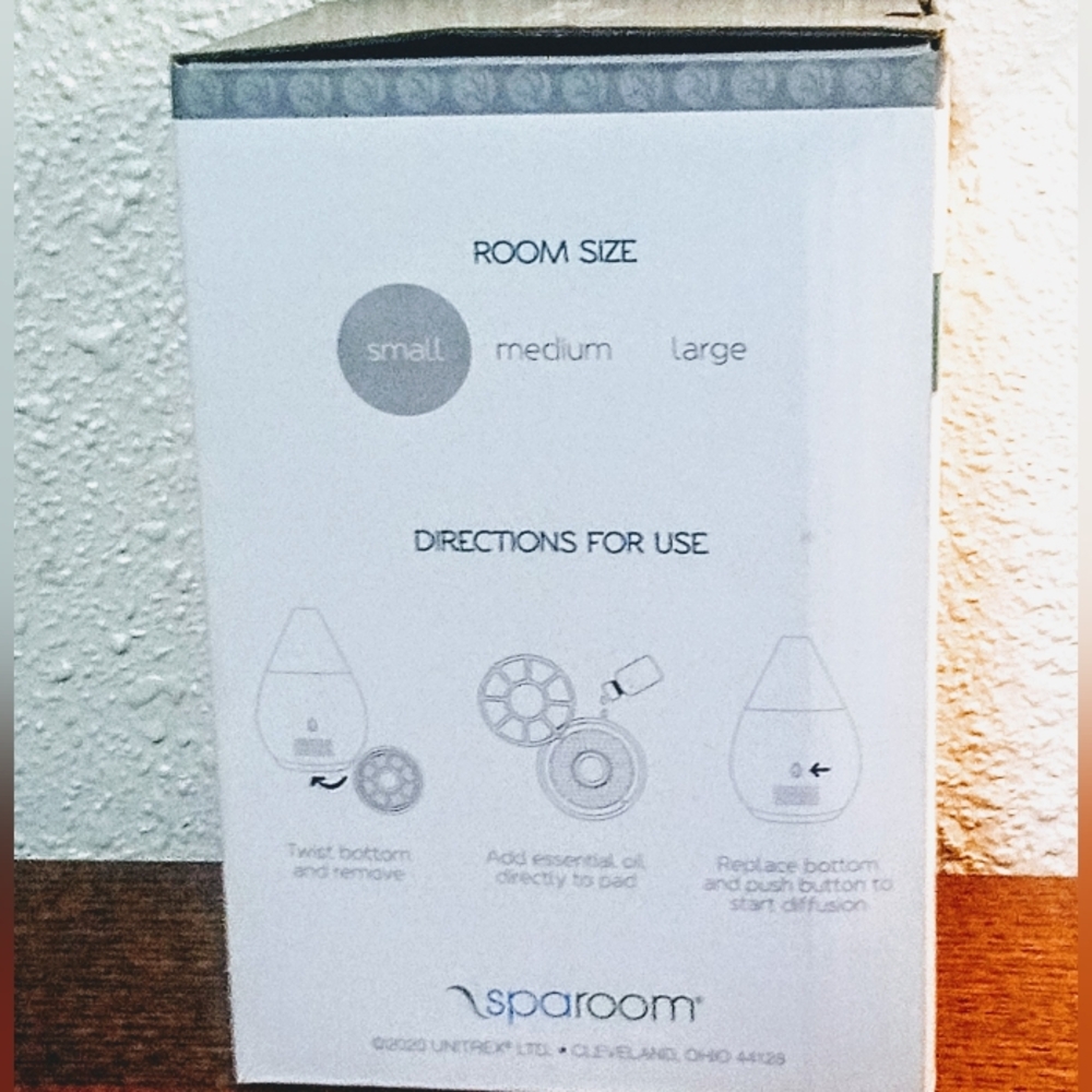 Sparoom Multi Color Essential Oil Diffuser - Picture 4 of 6